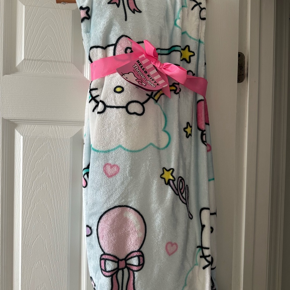Hello Kitty Blanket - Pink and Blue